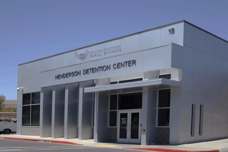 Front of Henderson Detention Center, Henderson Nevada